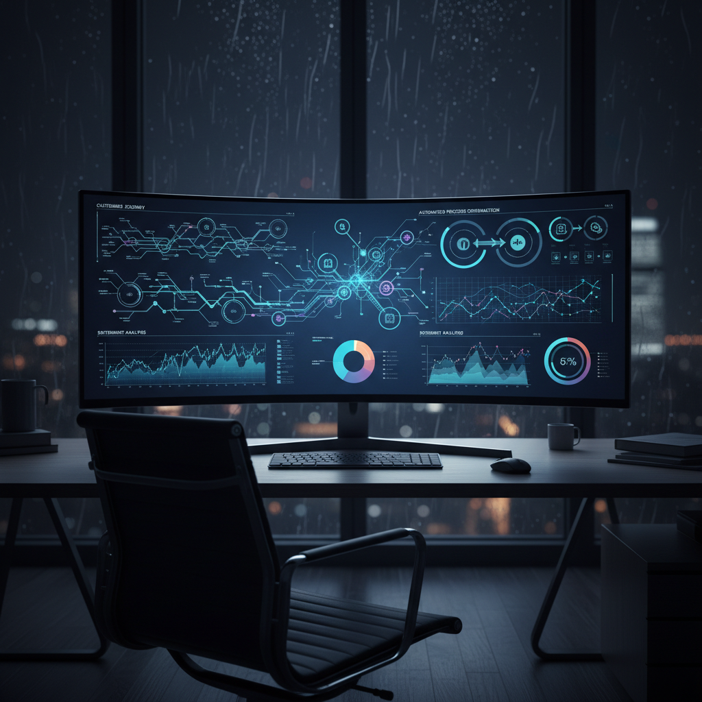 AI-powered service advisor dashboard displaying customer recommendations